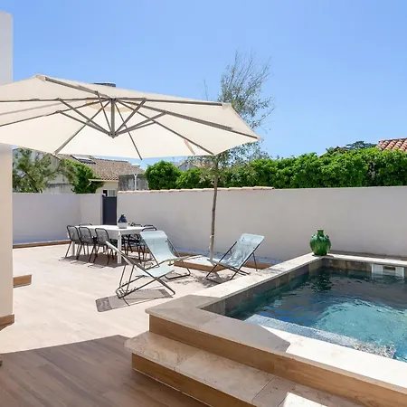 Chez Misha - Sublime Maison Climatisee A 100M Des Plages De Carnon Mauguio Exterior photo
