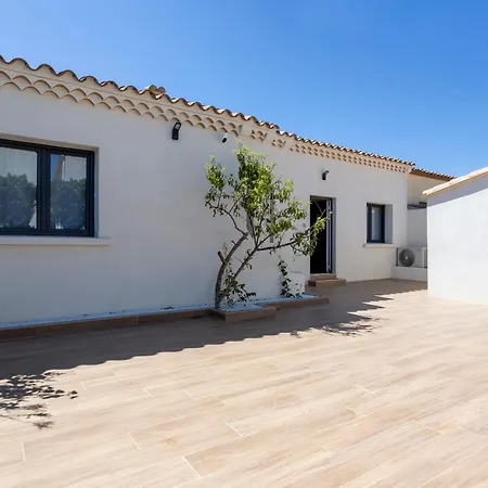 Chez Misha - Sublime Maison Climatisee A 100M Des Plages De Carnon Mauguio Exterior photo