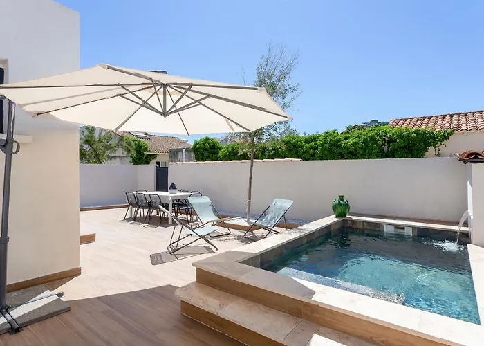 Chez Misha - Sublime Maison Climatisee A 100M Des Plages De Carnon