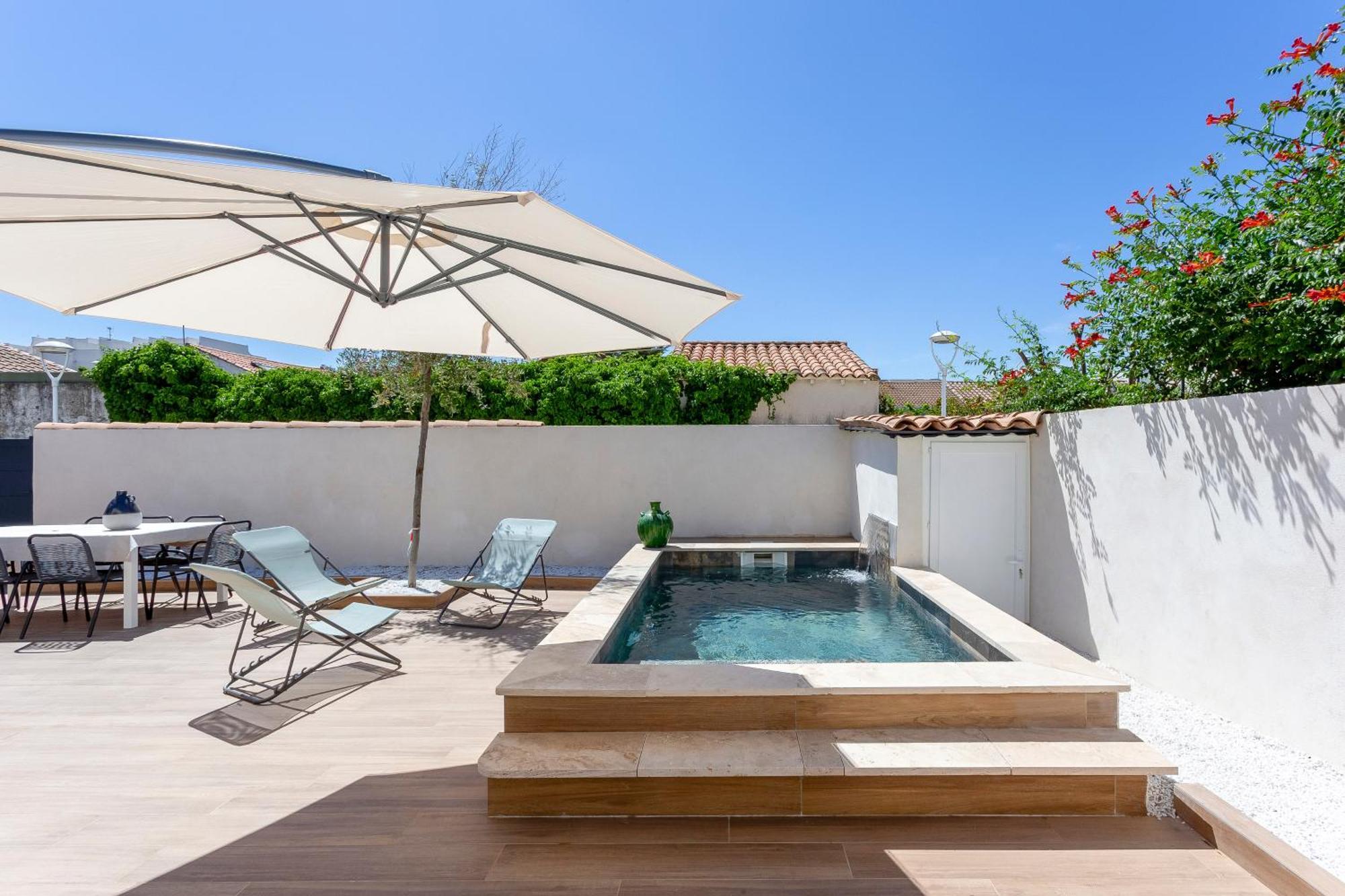 Chez Misha - Sublime Maison Climatisee A 100m Des Plages De Carnon