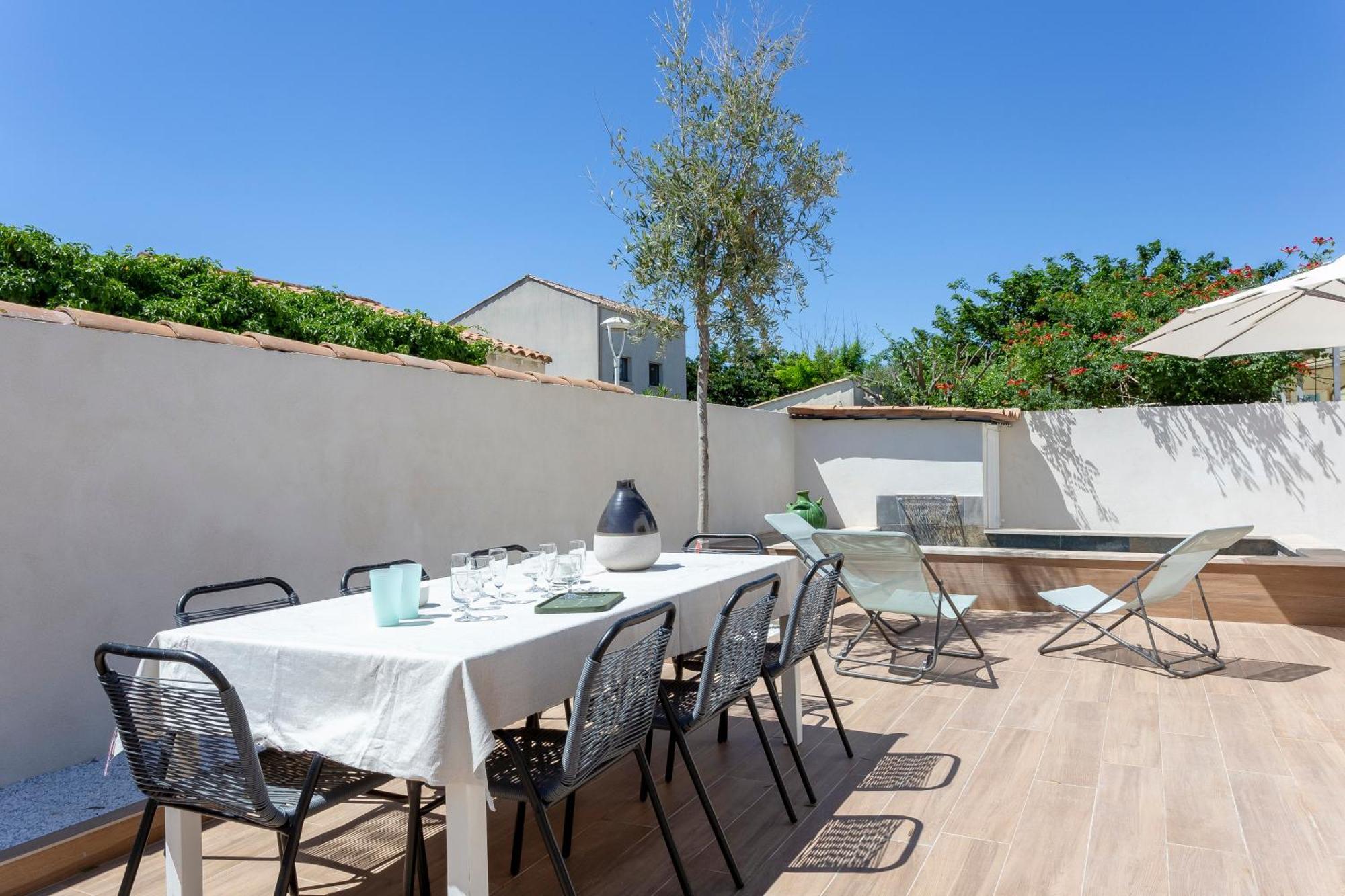 Villa Chez Misha - Sublime Maison Climatisee A 100m Des Plages De Carnon Mauguio